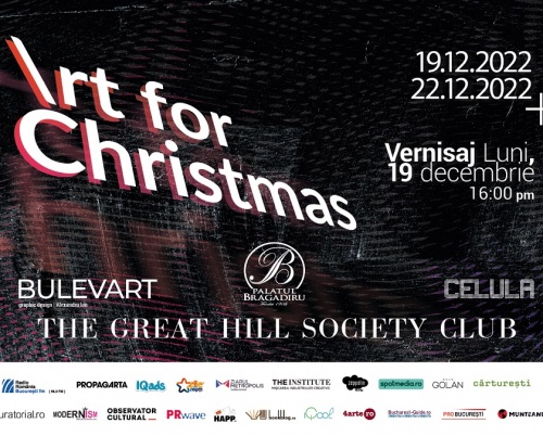 Celula de Artă aduce lucrări de la peste 30 de artiști la Art for Christmas, până pe 22 decembrie