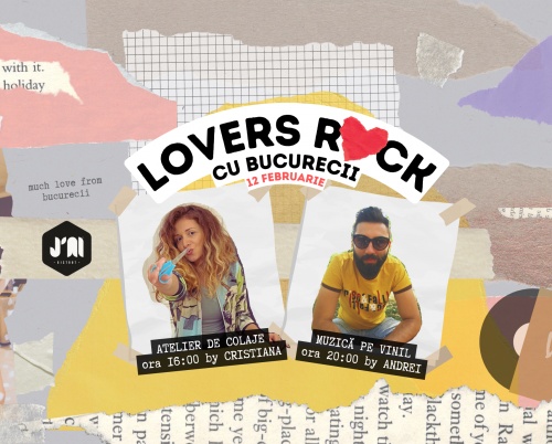 Lovers Rock – Atelier de colaje și muzică pe vinil