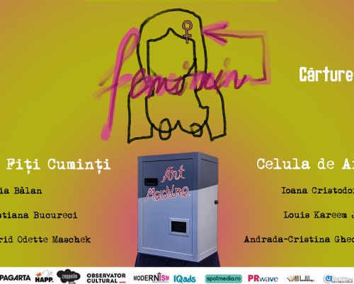 6 artiste aduc o perspectivă diferită asupra feminității,  în martie la Art Machine