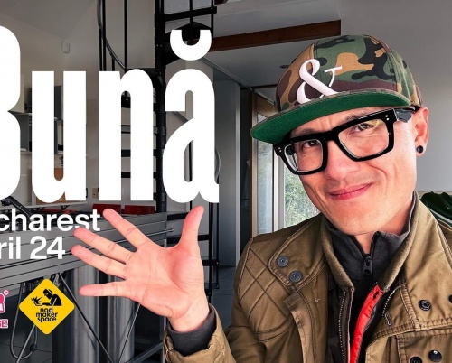 Chris Do vine la Nod Makerspace cu workshop-ul Business Clinic 