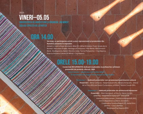 RECUPERATIO – Expoziție și conferință