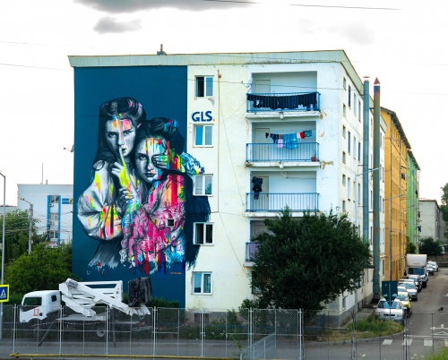 Festivalul de Artă Stradală din Sibiu s-a încheiat. În premieră se pot cumpăra segmente din cele 5 noi picturi murale