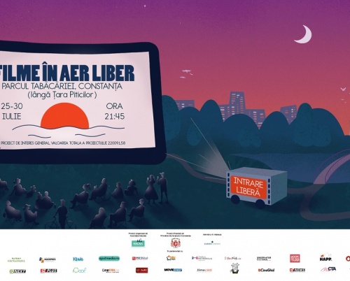 6 filme de Oscar în aer liber, de mâine la Constanța