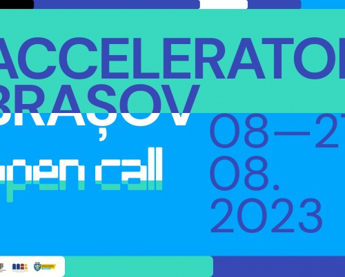 Apel deschis lansat artiștilor emergenți pentru înscrierea în cadrul programului ACCELERATOR BRAȘOV