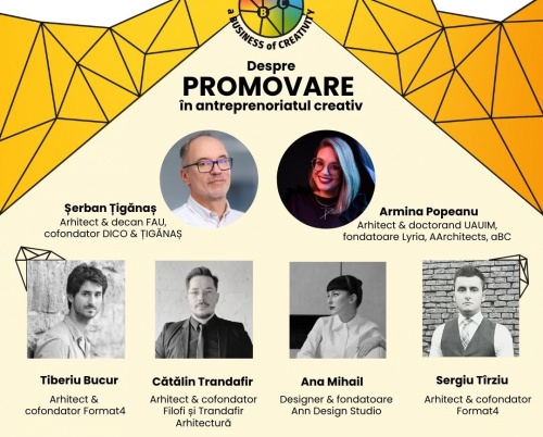 aBC – a Business of Creativity dă startul turneului prin țară cu o primă ediție la Cluj 