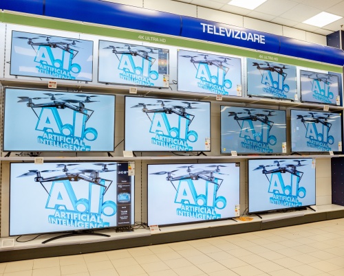 O nouă destinație pentru expoziția de artă digilată_ ready media network(RMN)_ generată de Inteligența Artificială