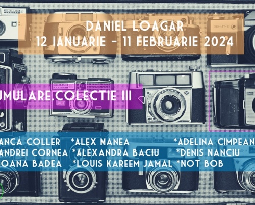 Colecție de artă eclectică și fotografie experimentală la Celula de Artă în luna ianuarie