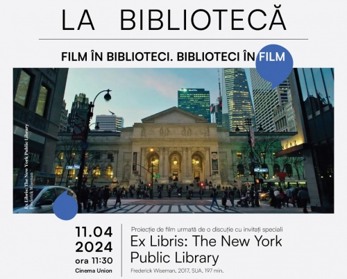Film în biblioteci. Biblioteci în film la OWR17