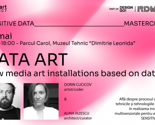 SENSITIVE DATA: conferință și masterclass despre relația noastră cu Bucureștiul
