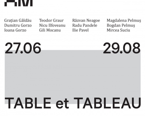 12 artiști expun la galeria de artă Arsmonitor: TABLE et TABLEAU