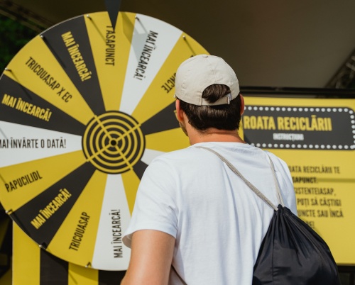 Jocuri despre reciclare și premii pentru participanții la festivalul Electric Castle pregătite de ASAP România în parteneriat cu Lidl România
