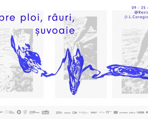 Artă inspirată de ape și de actul spălării în expoziția „Despre ploi, râuri, șuvoaie...” la Rezidența9