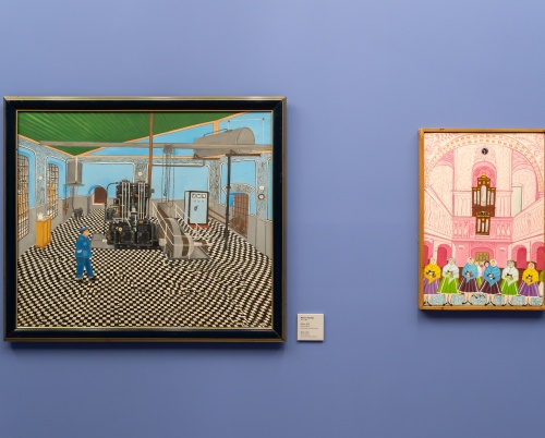 Expoziția „Am început să văd culorile” (a)duce magia artei naive la București, Brașov și Caransebeș