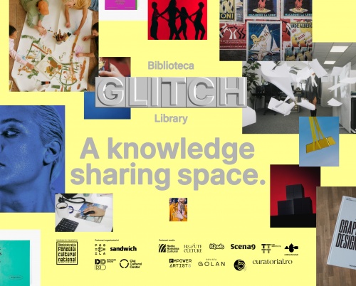 Biblioteca Glitch: spațiu pentru schimbul de idei dintre artă și design
