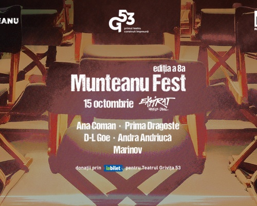 Ediția a 8-a „Munteanu Fest” va avea loc pe 15 octombrie