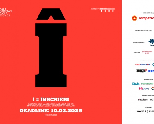 The Institute lansează apelul de proiecte pentru cea de-a 23-a ediție a Galei Societății Civile