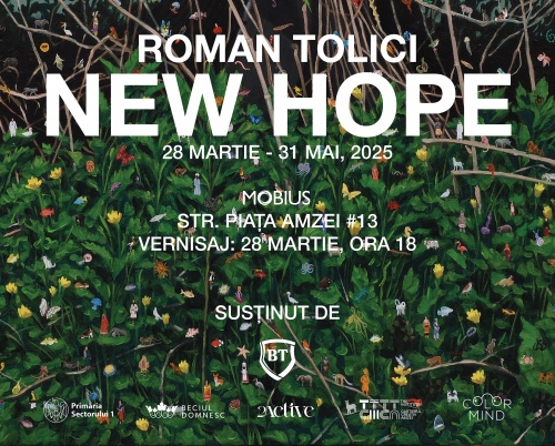 ROMAN TOLICI deschide „NOUA SPERANȚĂ” la București, al treilea oraș inclus într-un traseu itinerant al expoziției