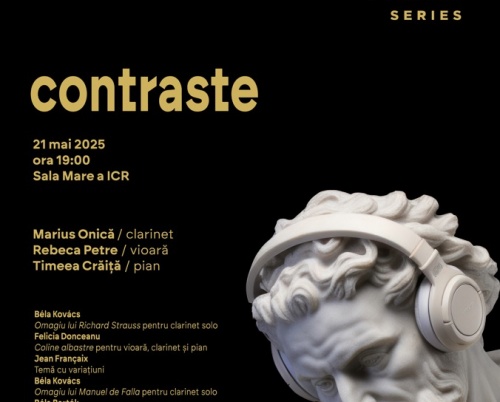 Seara tinerilor creatori la ICR: Contraste sonore și accente grafice, de Ziua mondială a diversității culturale pentru dialog și dezvoltare