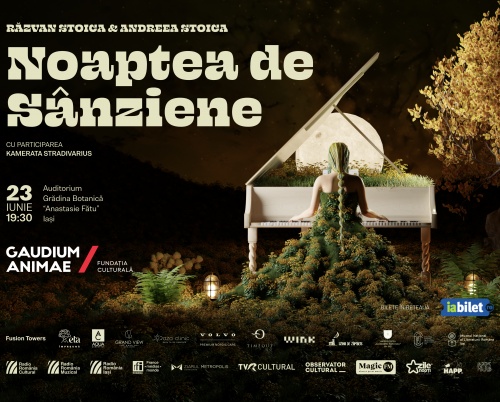 Concert „Noaptea de Sânziene”, în Grădina Botanică din Iași, pe 23 iunie
