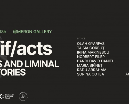 Meron Gallery găzduiește expoziția ‘art/if/acts. Praxis and Liminal Territories’