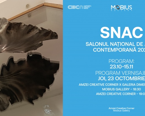 Cartierul Creativ - Amzei găzduiește Salonul Național de Artă Contemporană 2025