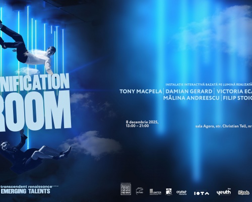„Sonification Room”: Luni, în capitală, publicul devine co-creator al unui performance imersiv gratuit, finalul proiectului Transcendent Renaissance 